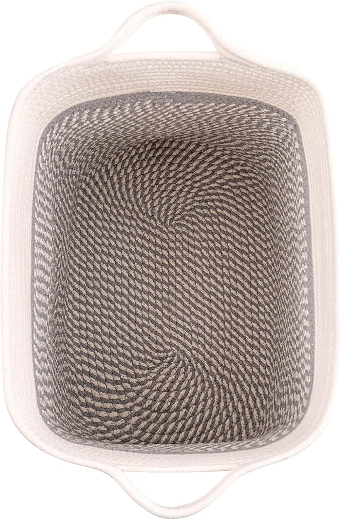 Medium and Large Woven Basket//With Handle, Used - Image 5
