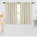 RYB HOME Small Window Curtains Blackout, Privacy Thermal Insulating Drapes by RYBHOME