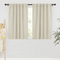 RYB HOME Room Darkening Curtains 2 Panels Set, Energy Efficient Privacy Drapes by RYBHOME