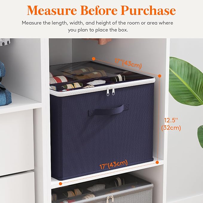 Lifewit Shoe Storage Organizer for Closet Fits 12-16 Pairs, Fabric Large Shoe - Image 4