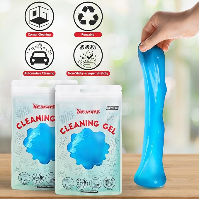 Car Cleaning Gel, 2 Pack Car Cleaning Putty, Universal Auto Deatiling Tools - Image 6