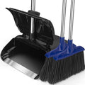 Kefanta Outdoor Heavy Duty 2 Brooms and Dustpan Set by KeFanta
