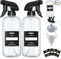 Veco 10oz Spray Bottle with Adjustable Nozzle, 360° Water Spray Bottles by Veco