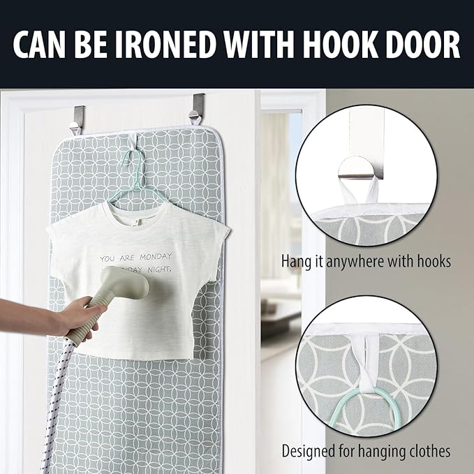 Seiritex Ironing Mat, Portable Ironing Pad 39.4 x 18.9 inch Table Top Iron - Image 4