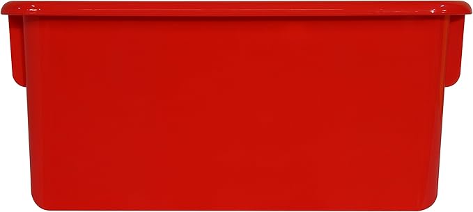 Wood Designs Cubby Storage Bin, Heavy Duty Plastic Containers - Image 4