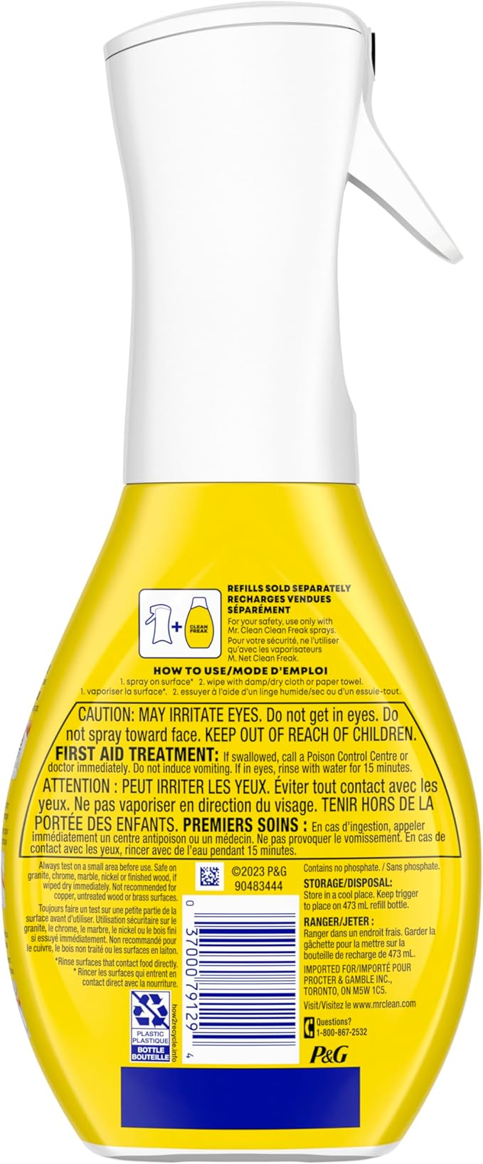Mr. Clean Clean Freak Multi Surface Cleaning Spray, Deep Cleaning Mist Starter - Image 10