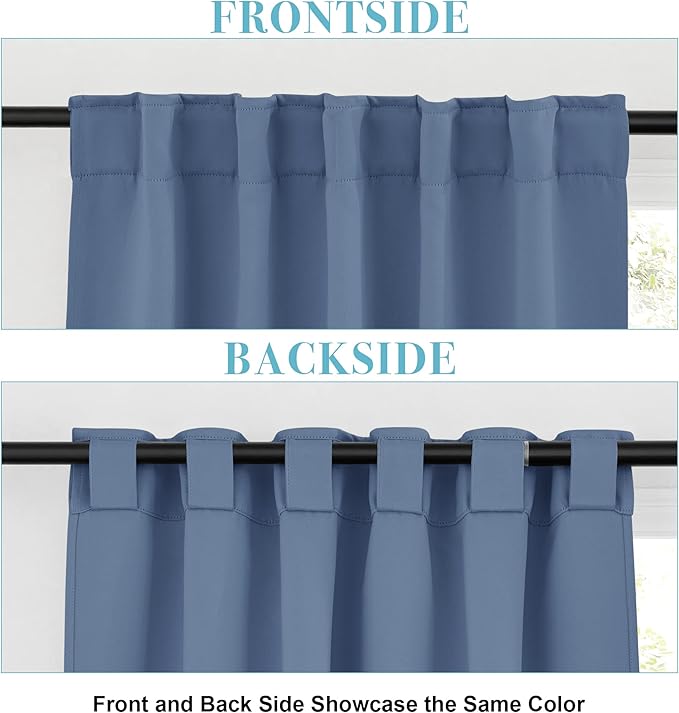 RYB HOME Small Window Curtains - Image 4