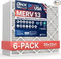 BNX TruFilter 20x22x1 Air Filter MERV 13 by BNX