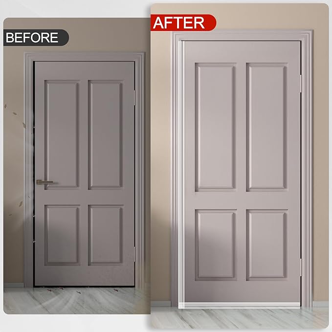 MYFAMIREA Door Weather Stripping 1IN x 20FT Door Draft Stopper Seal Tape - Image 6