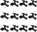 12 Pack Hinge Pin Black Door Stopper, Adjustable Heavy Duty Hinge Pin Door Stop by SUNTAI