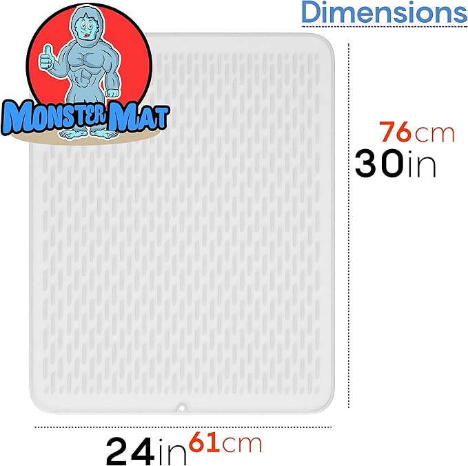 Extra Large heavy duty silicone dish drying mat - Image 4