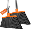 NACENA Heavy Duty Broom, 55 Inch Long Handle Outdoor Large Angle Brooms by NACENA