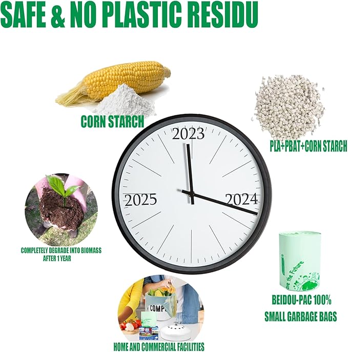 1.6 Gallon Compostable Trash Bags - Image 6