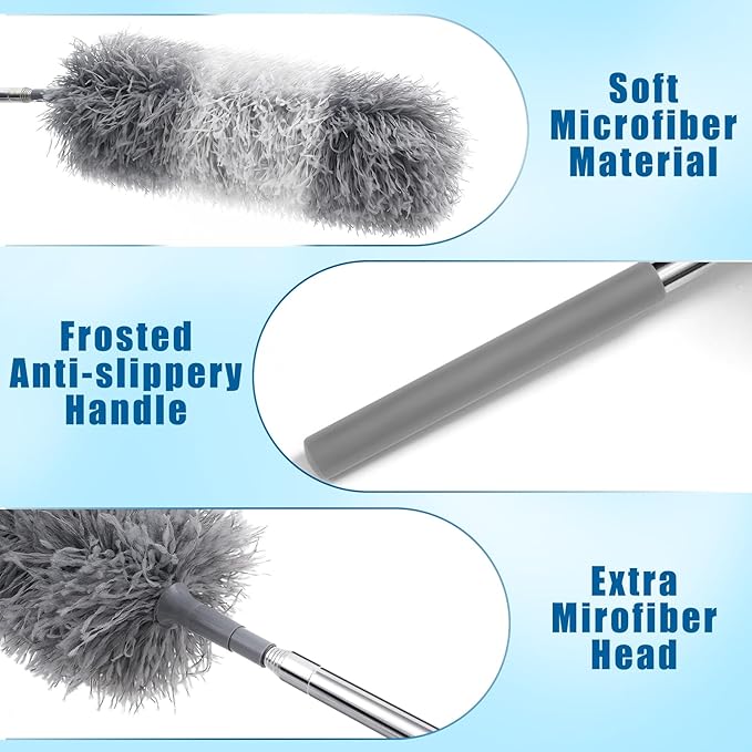 Tanlade 12 Pcs Microfiber Feather Duster - Image 3
