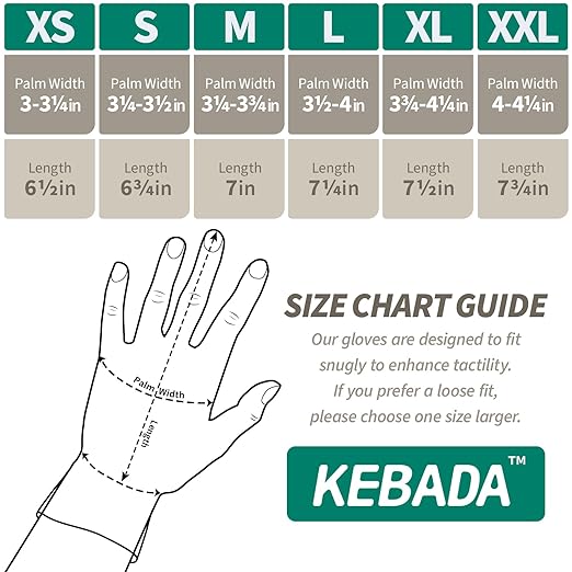 Kebada W1 Work Gloves for Men and Women, PU Coated Safety Gloves - Image 6