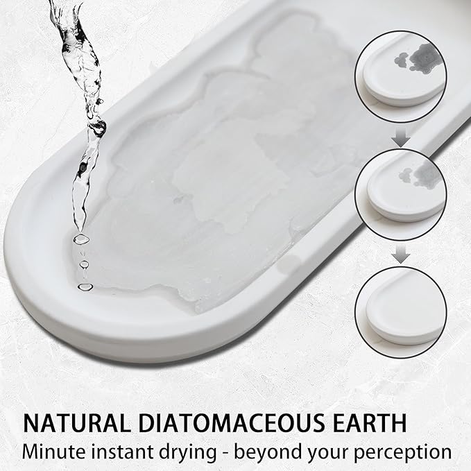 Diatomite Sink Caddy for Kitchen Organizer, Quick Dry Holder for Sponge - Image 2