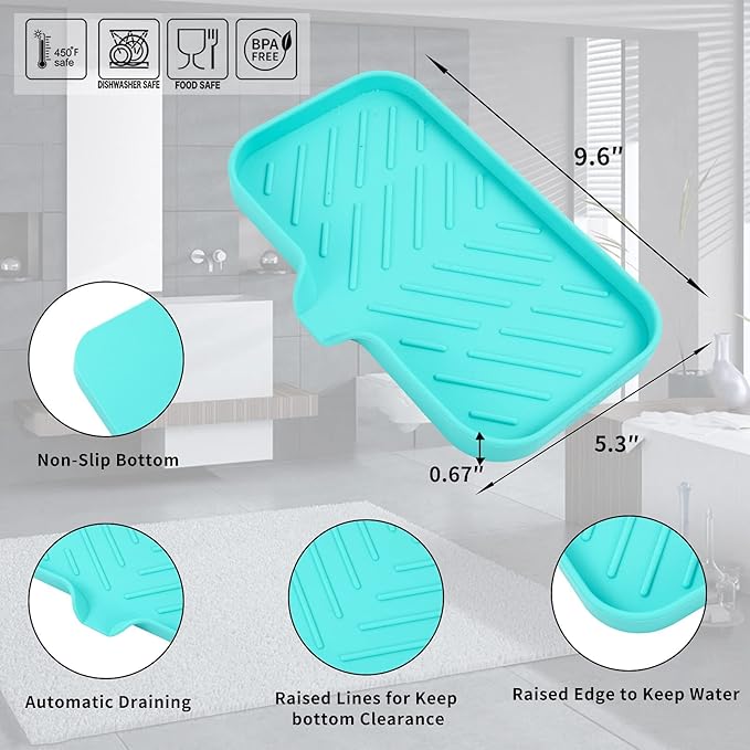 Silicone Bathroom Soap Dishes - Image 2