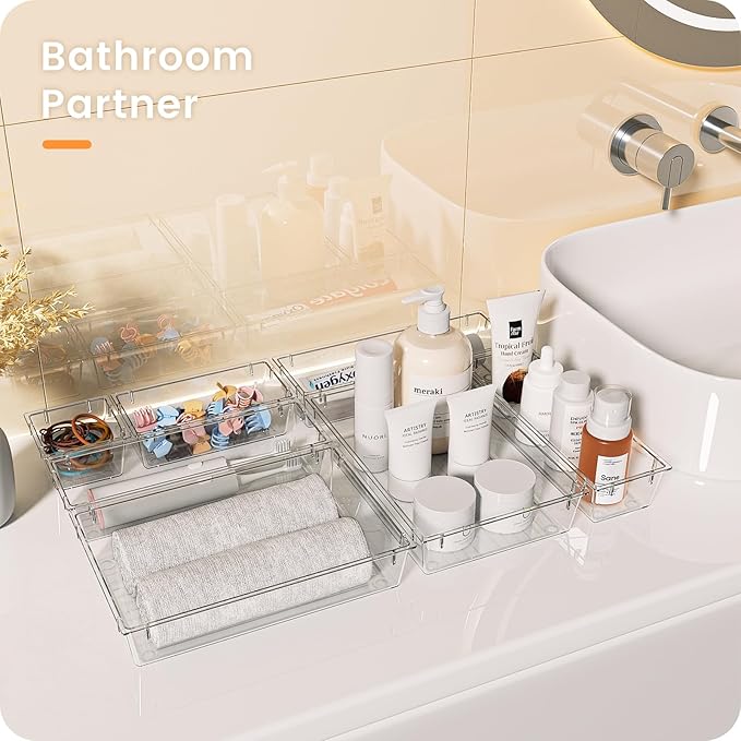 A-LuGei Drawer Organizer, Bathroom Organizers and Storage, Makeup organizer - Image 5