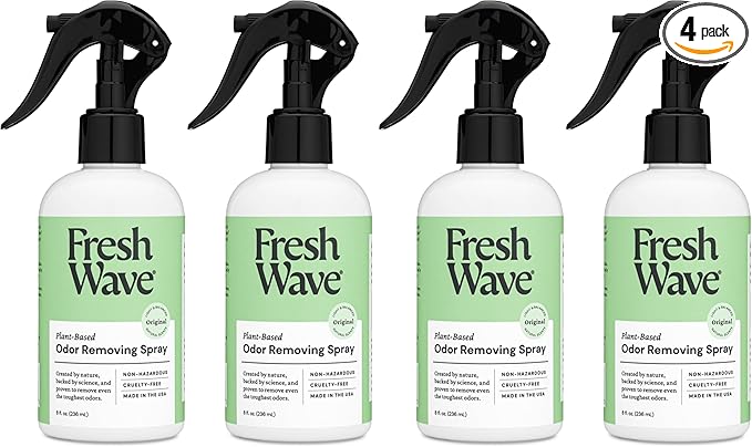 Fresh Wave Odor Eliminator Spray & Air Freshener, 8 oz., Safer Odor Relief by FreshWave
