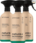 ATTITUDE Kitchen Cleaner Spray, Natural Origin Ingredients, EWG Verified by ATTITUDE