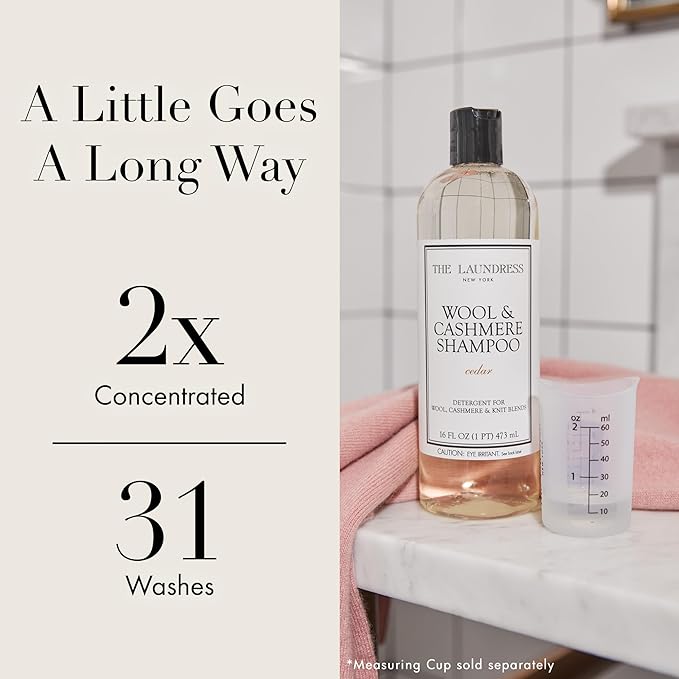 The Laundress Wool & Cashmere Shampoo, Double Concentrated, Cedar Scent - Image 6