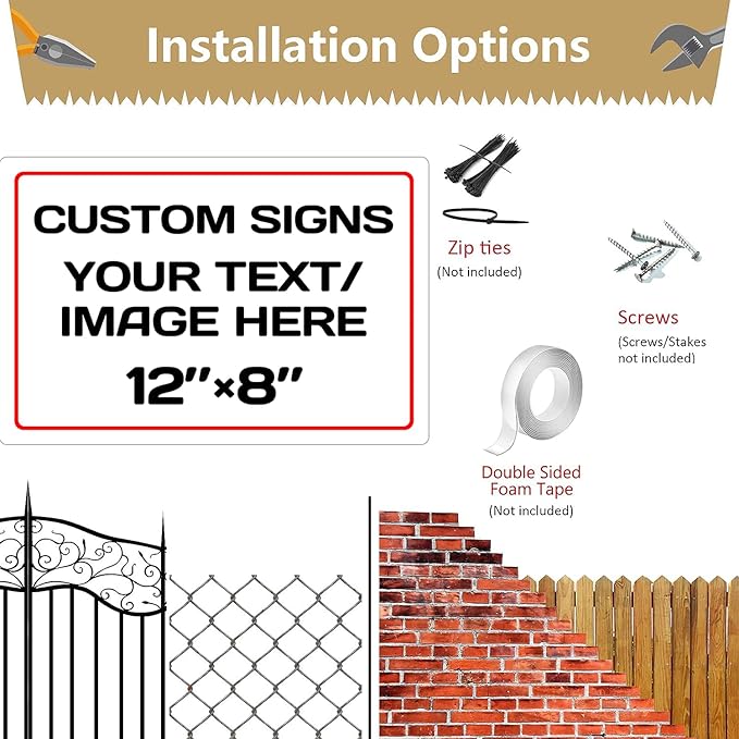 Personalized Aluminum Weatherproof Metal Sign - Image 4