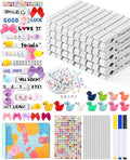 Cheer Pins for Backpack Cheer Stuff Kit 70 White Colored Clothes Pins by SFSOONEAT