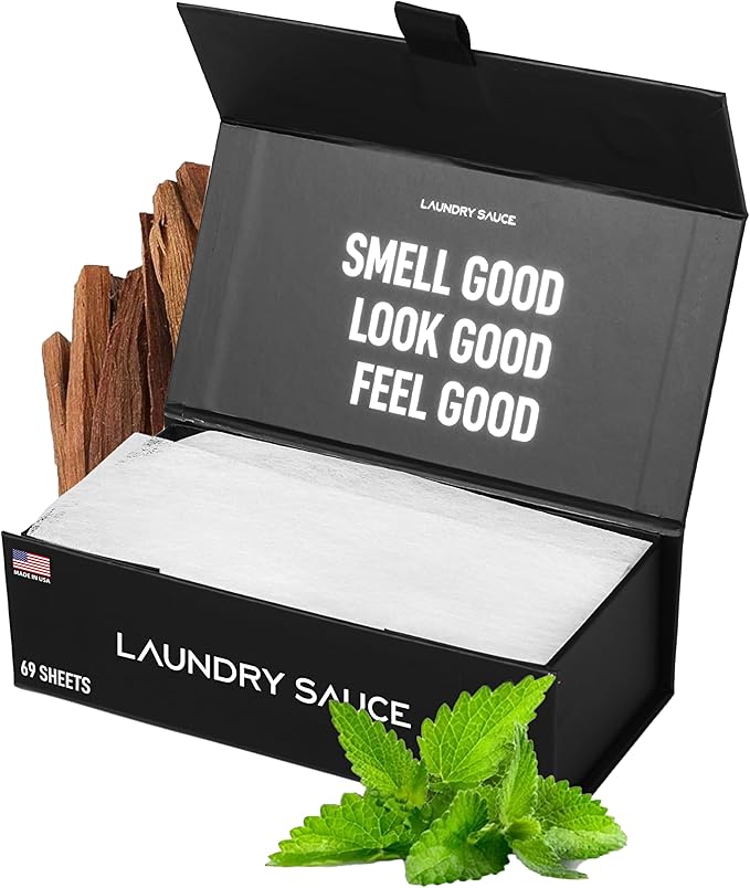 Laundry Sauce - Laundry Dryer Sheets, Luxury Fragrance, Contains Essential Oils by LAUNDRYSAUCE