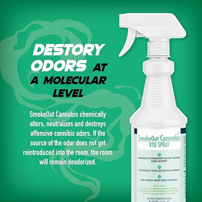 SmokeOut - Commercial Strength Odor Eliminator - Neutralizer, Deodorizer - Image 4