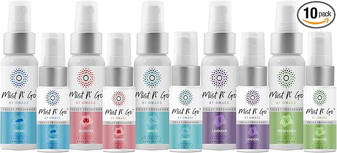 Mist N’ Go by Omaze Travel Bathroom Spray by MISTNGO