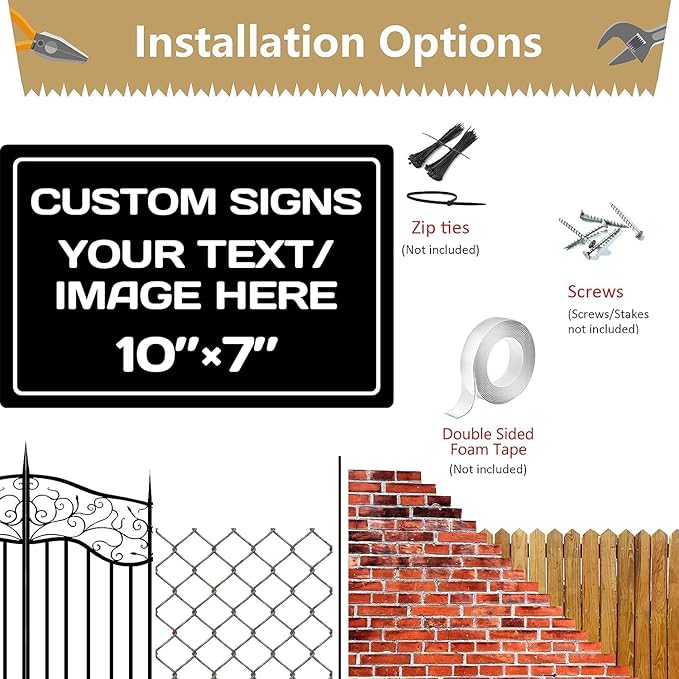 Personalized Aluminum Weatherproof Metal Signs - Image 4