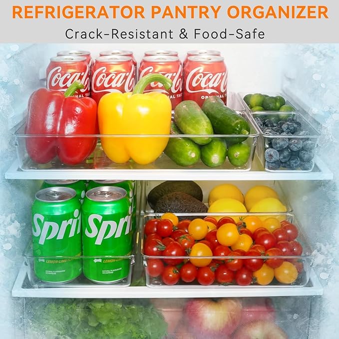 21-Pack Clear Plastic Drawer Organizer Trays – BPA-Free Storage Bins - Image 5