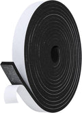 Weather Stripping Door Seal Strip- 1 Inch X 1/4 Inch X 16Feet, Strong Adhesive by Amzjjle