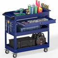 3 Tier Rolling Tool Cart on Wheels, Heavy Duty Service Cart Industrial Utility by Bettertoolsforbetterlife