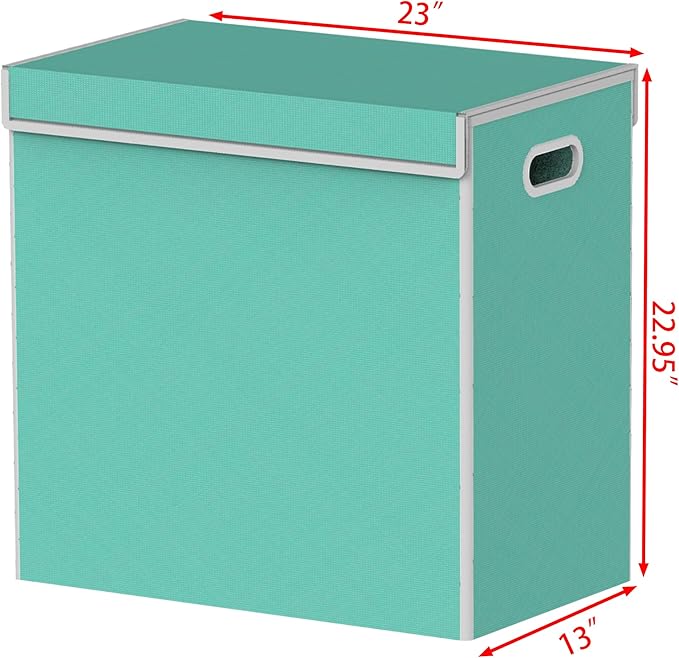 Simple Houseware Double Laundry Hamper - Image 7