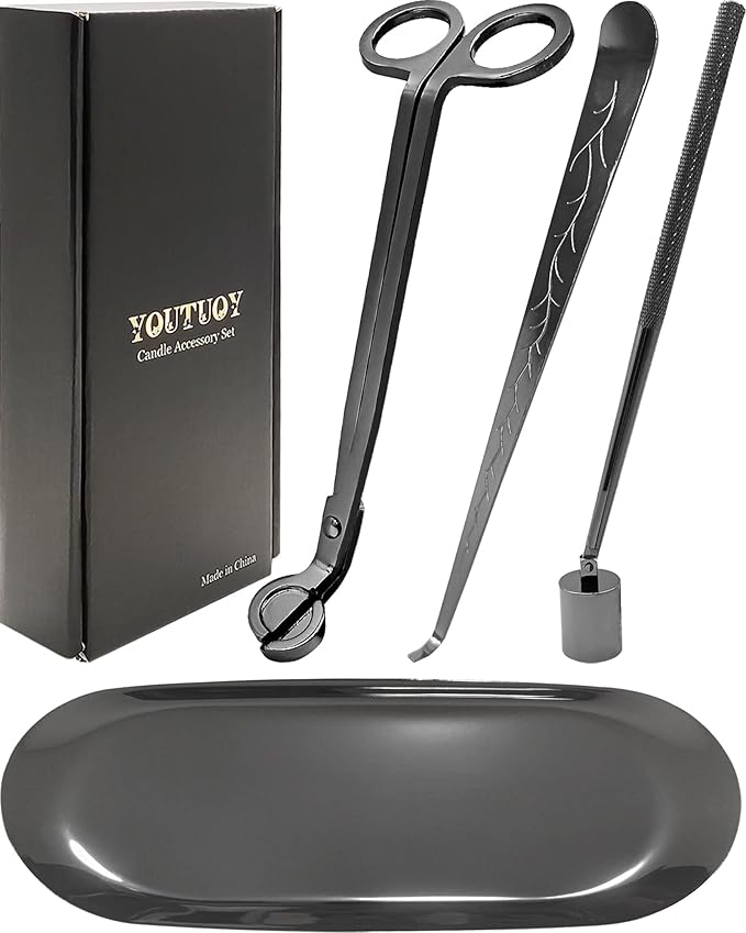 4 in1 Candle Accessory Set by YOUTUOY