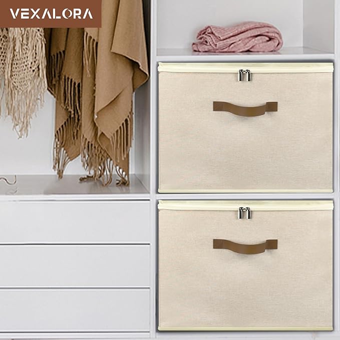 Shoe Organizer for Closet, 2 Pack Shoe Storage Bins - Image 8