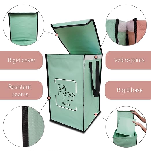 NYIKA - Recycling Organizer - Reusable Recycling Bags - Recycling Sorter - - Image 2