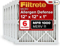 Filtrete 12x12x1 AC Furnace Air Filter, MERV 11, MPR 1000, Micro Allergen by Filtrete
