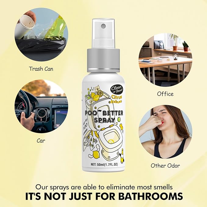 Clean-n-Fresh Toilet Spray, Bathroom & Toilet Odor Removers, Air Fresheners - Image 7