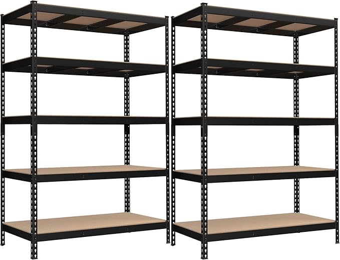SONGMICS 5-Tier Storage Shelves, Load 2310 lb, Boltless Assembly, Adjustable by SONGMICSbySONGMICSHOME