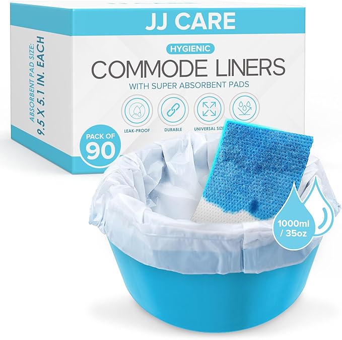 JJ CARE Bedside Commode Liners - Image 7