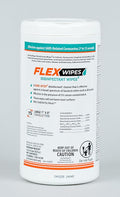 Flex Wipes Disinfectant Wipe 20075, Includes Six 75-count Canisters by KTroxSafetyandIndustrial