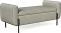 SONGMICS Storage Bench with Armrests, Ottoman with Storage by SONGMICSbySONGMICSHOME