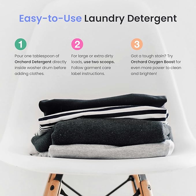 Orchard Laundry Detergent Powder Natural Deep Cleaning Laundry Powder - Image 7