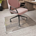 Glass Chair Mat with Exclusive Beveled Edge by Clearly Innovative 1/4” Thick by ClearlyInnovative