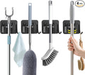 Broom Holder Wall Mount with Screws Broom and Mop Organizer Wall Hanging by Aenfaiy