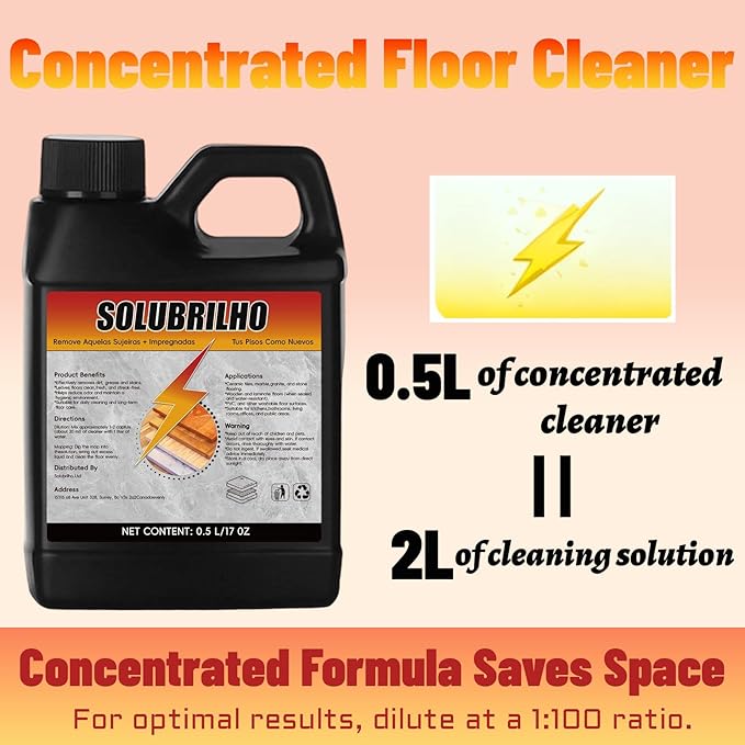 Tile Cleaner, Original Floor Cleaner, Heavy Limpa Pisos, Deep Cleaning - Image 2