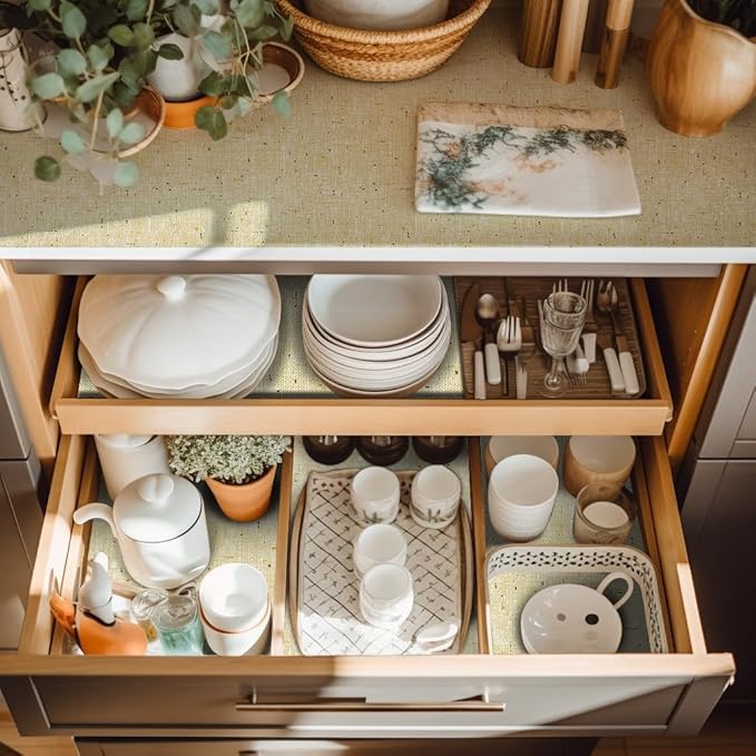 Durable Non-Adhesive Shelf Liners - Image 2