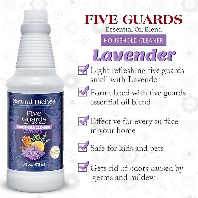 Natural Riches Household Cleaner Concentrate Five Guards Lavender scent from - Image 5